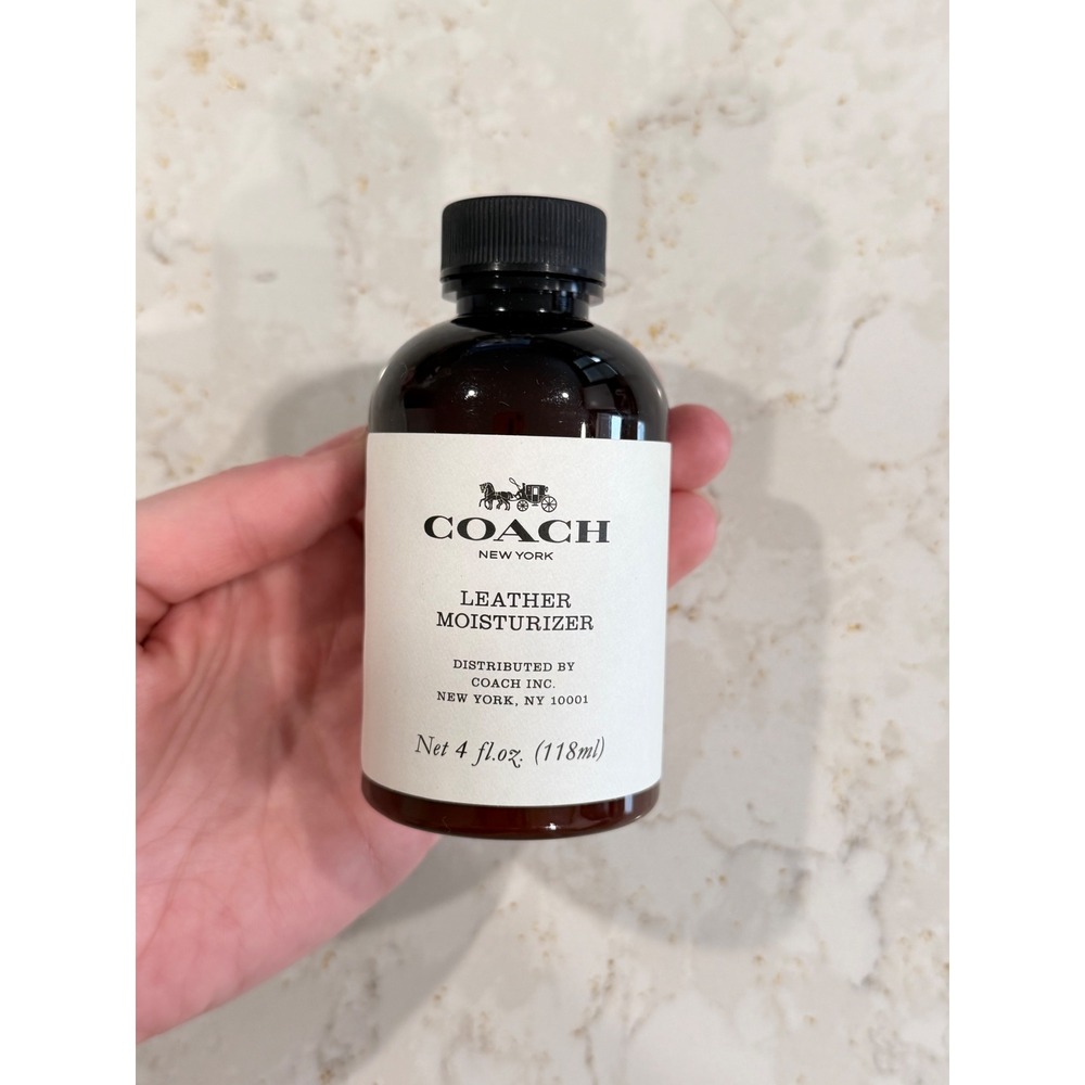 Coach New York Leather Moisturizer 4 fl oz Glovetanned Leather Conditioner NEW